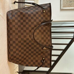 Authentic LV Damier Ebene Neverfull MM